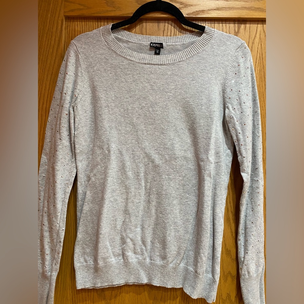 Express Women’s gray size medium sweater.